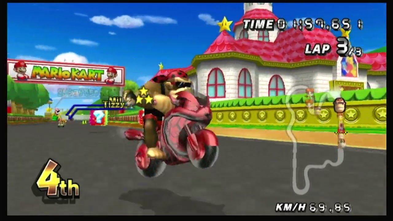 Finally reaching 15000VR in Mario Kart Wii Retro rewind #15