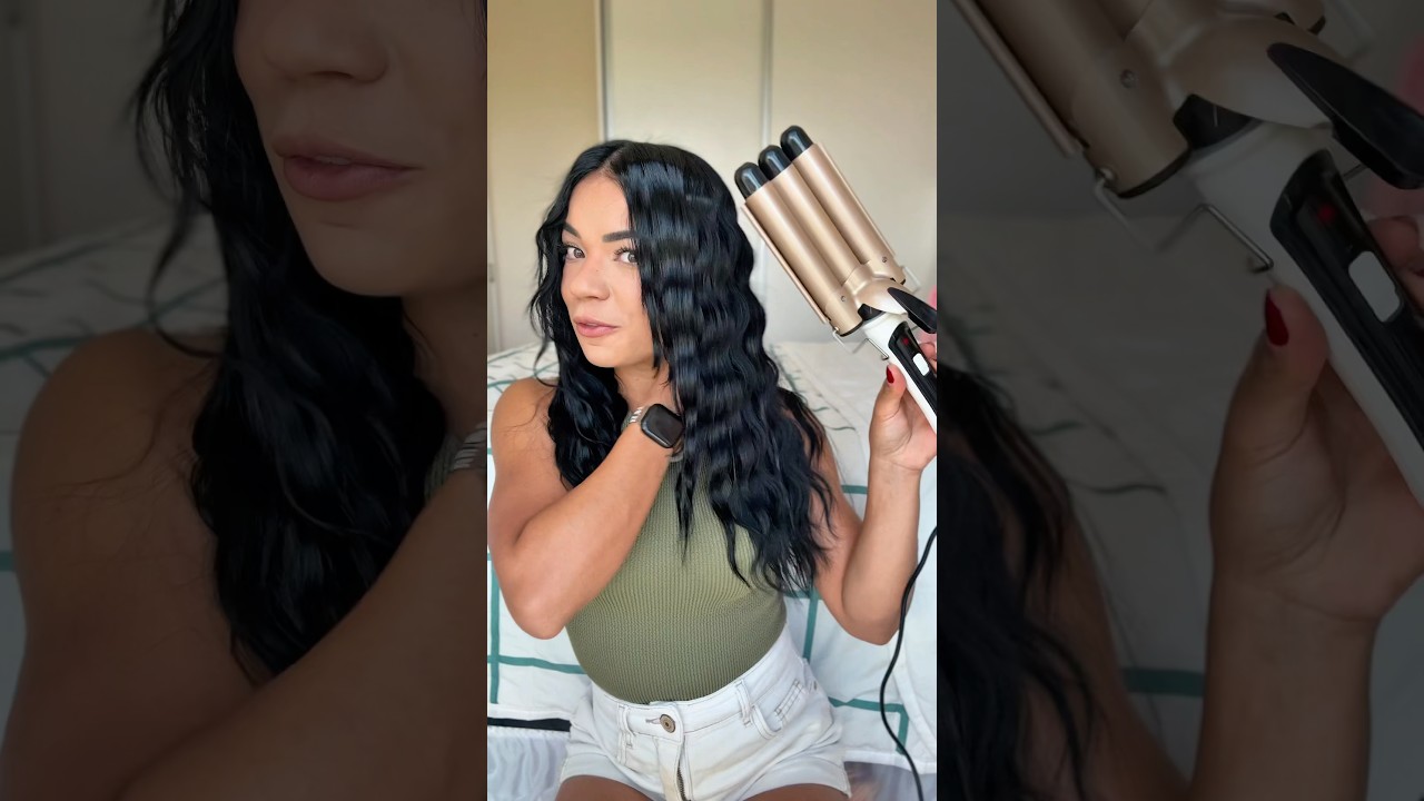 COMO FA&Ccedil;O TRI-ONDAS #cabelo