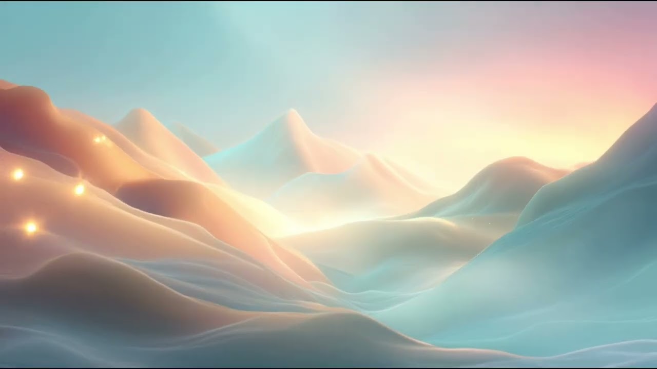 Deep Meditation Music with Calm Animated Background | Mindfulness & Inner Peace (1 Hour)