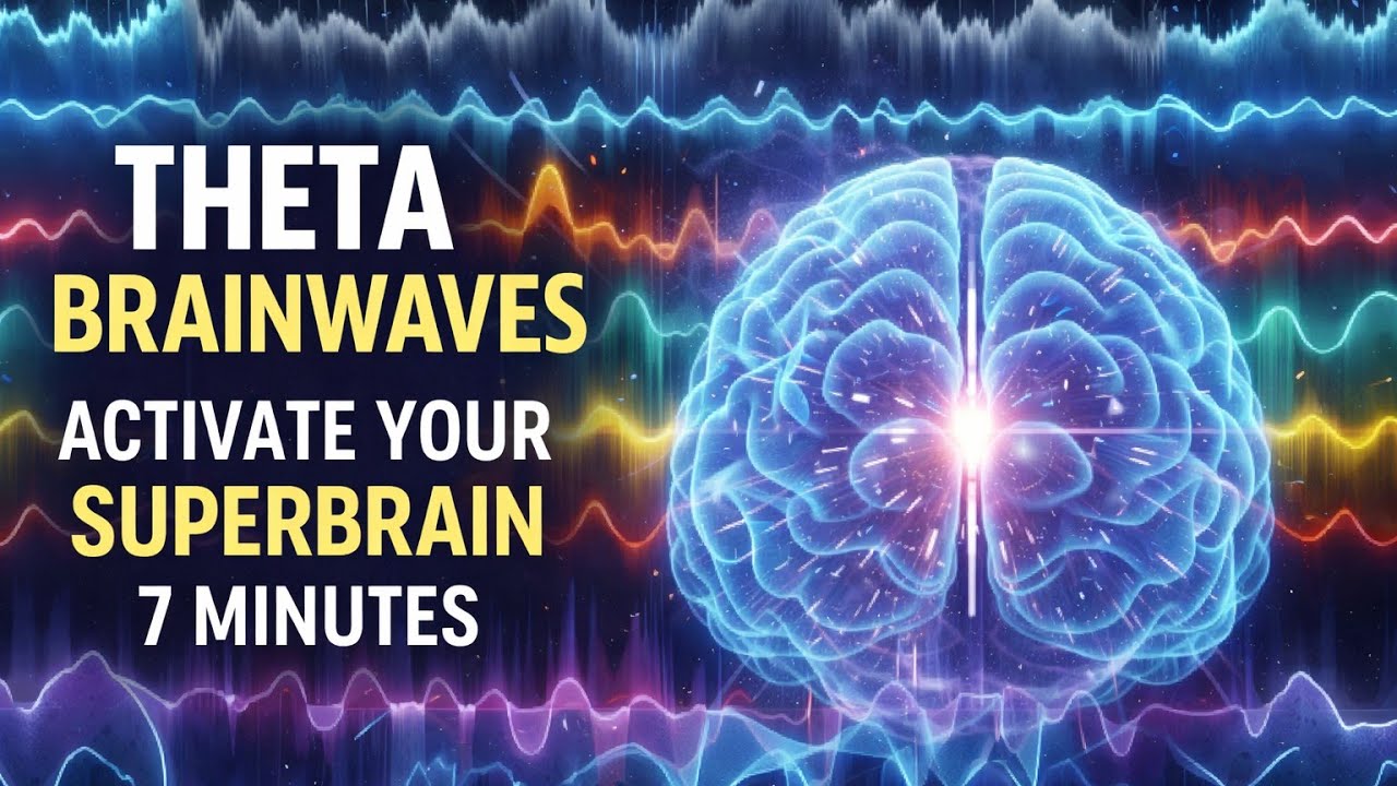 The Genius Wave 🧠 | Theta Brainwave Music to Activate Your Superbrain in 7 Minutes! ⚡