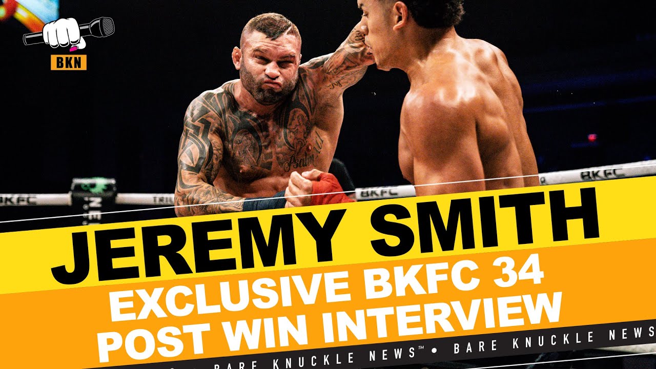 BKFC 34 Hollywood - Jeremy Smith On His Victorious Left Hook KO To Leo Valdivia ~ Bare Knuckle News
