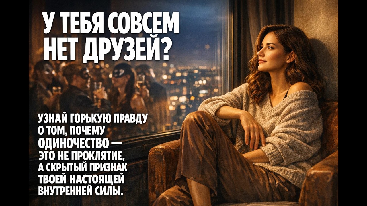 Главная причина твоего одиночества: почему потеря всех друзей делает тебя по-настоящему живым