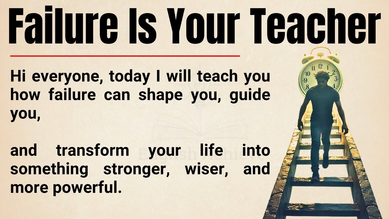 Неудача — ваш учитель: 7 правил, которые навсегда изменят вашу жизнь 🔥 || Улучшите свой английский ✅