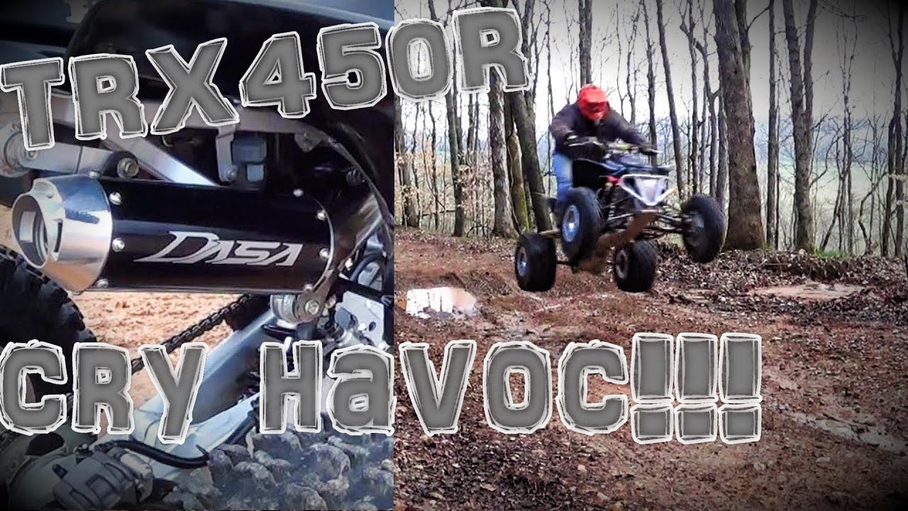 HONDA TRX450r SCREAMS with the DASA Racing Exhaust! #savesportquads