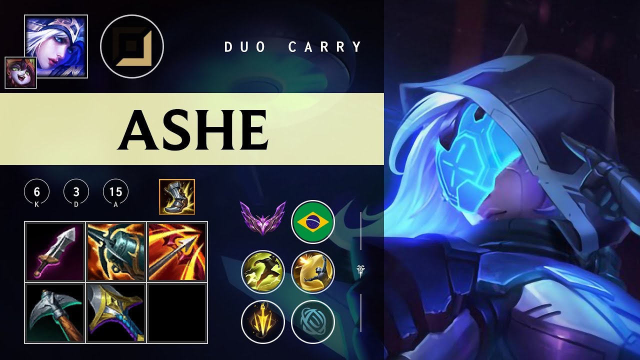 Ashe ADC vs Yasuo - BR Master Patch 26.02