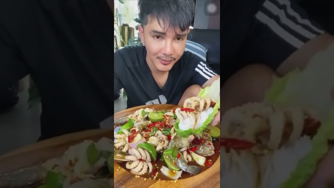 MUKBANG THAILAND 🤤🤤 #shorts #thailand #chungnam #mukbang