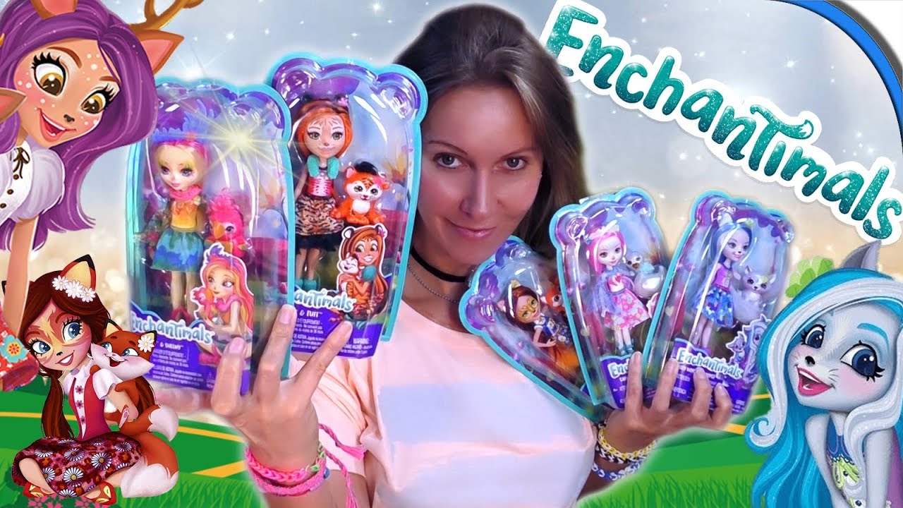 Die schönsten ENCHANTIMALS Puppen 👩🏼🐺 Dolls und ihre Haustiere 😍 Puppen Unboxing deutsch
