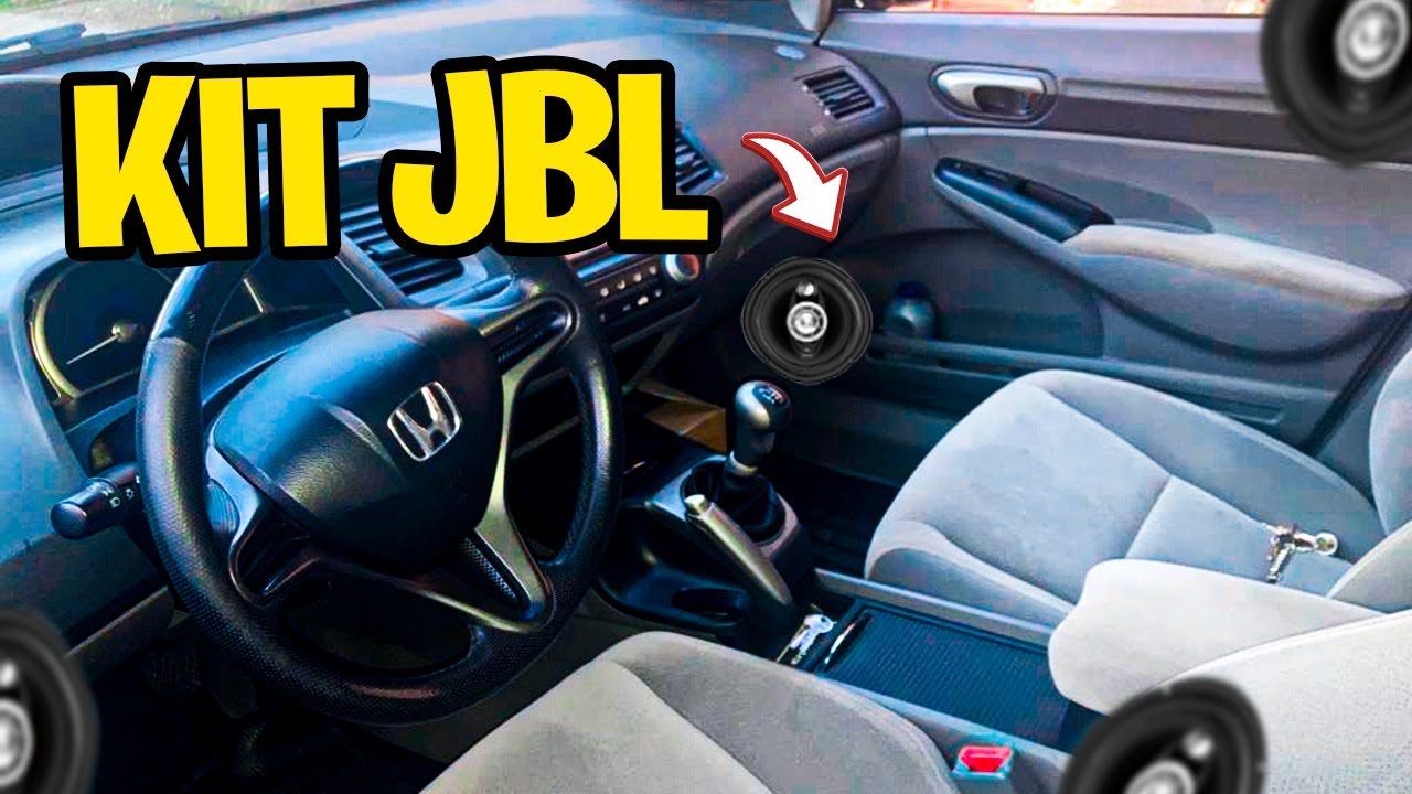 INSTALEI NOVO KIT FALANTES JBL NO CIVIC  *modelo 2022