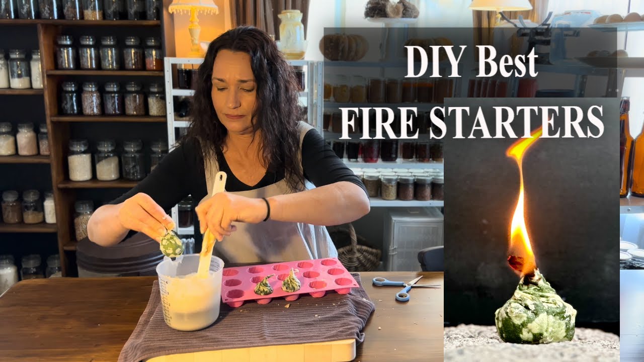 Make Eco - Friendly Fire Starters / DIY Best Fire Lighters