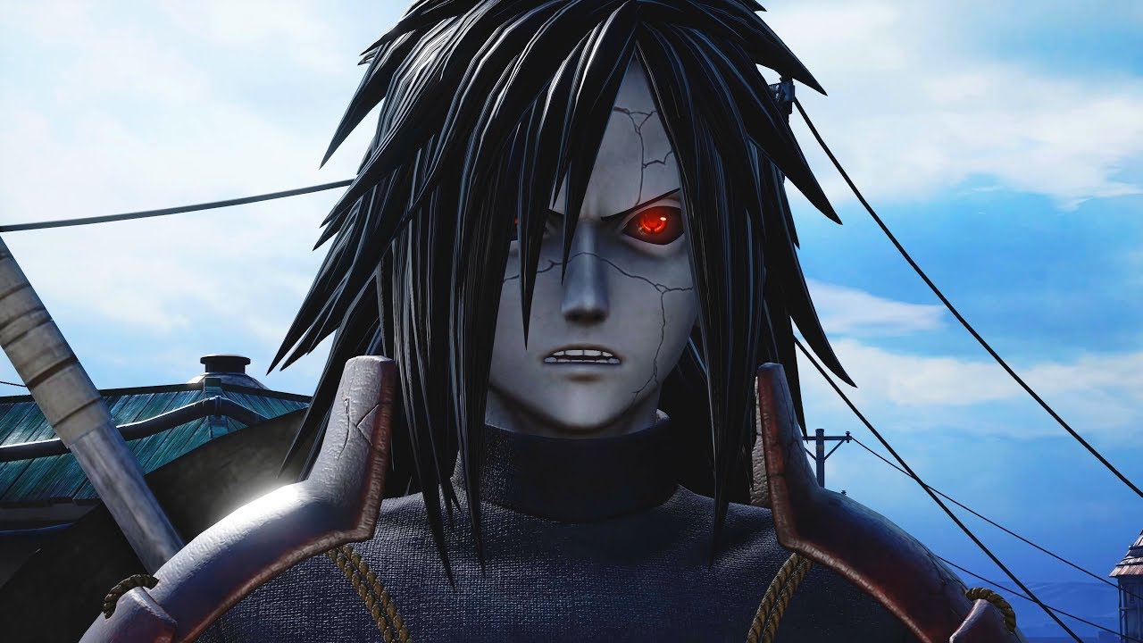 Jump Force - Madara Uchiha Moveset & Vs Gameplay DLC! (HD)