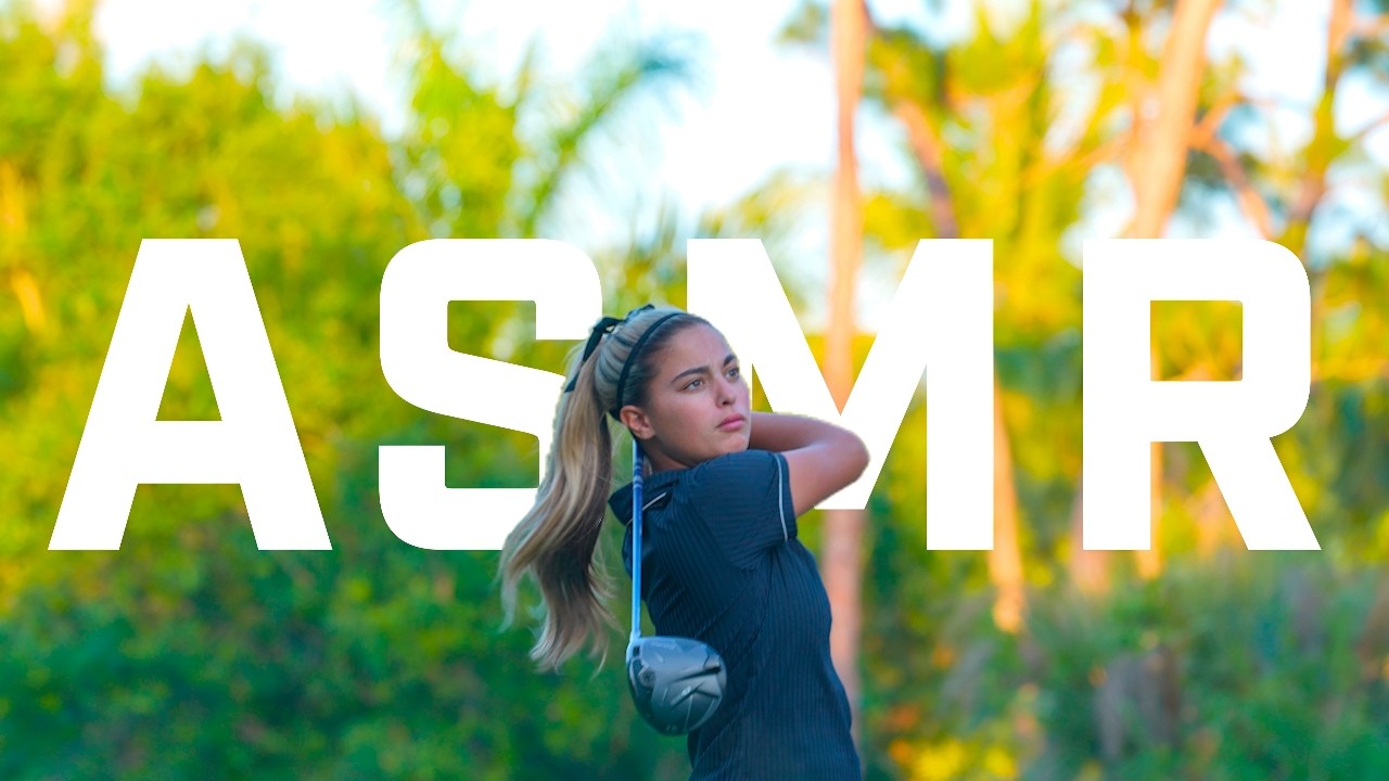 The Most Satisfying Golf Video Of All Time (you will fall asleep)