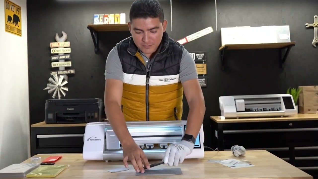 Tutorial y review de maquina de hidrogel Fexune FXM-016