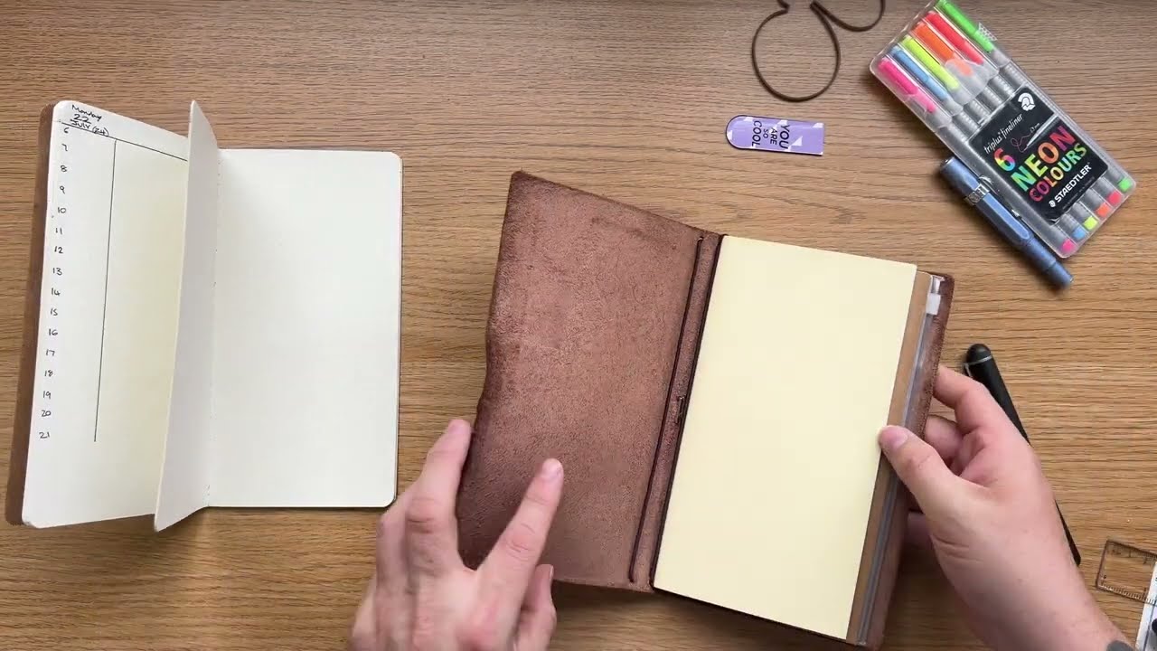 September Leather Travelers notebook - Back on the wagon
