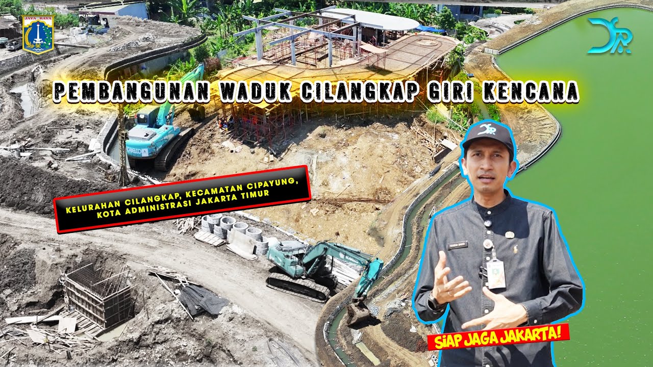 Pembangunan Waduk Cilangkap Giri Kencana Jakarta Timur 2025