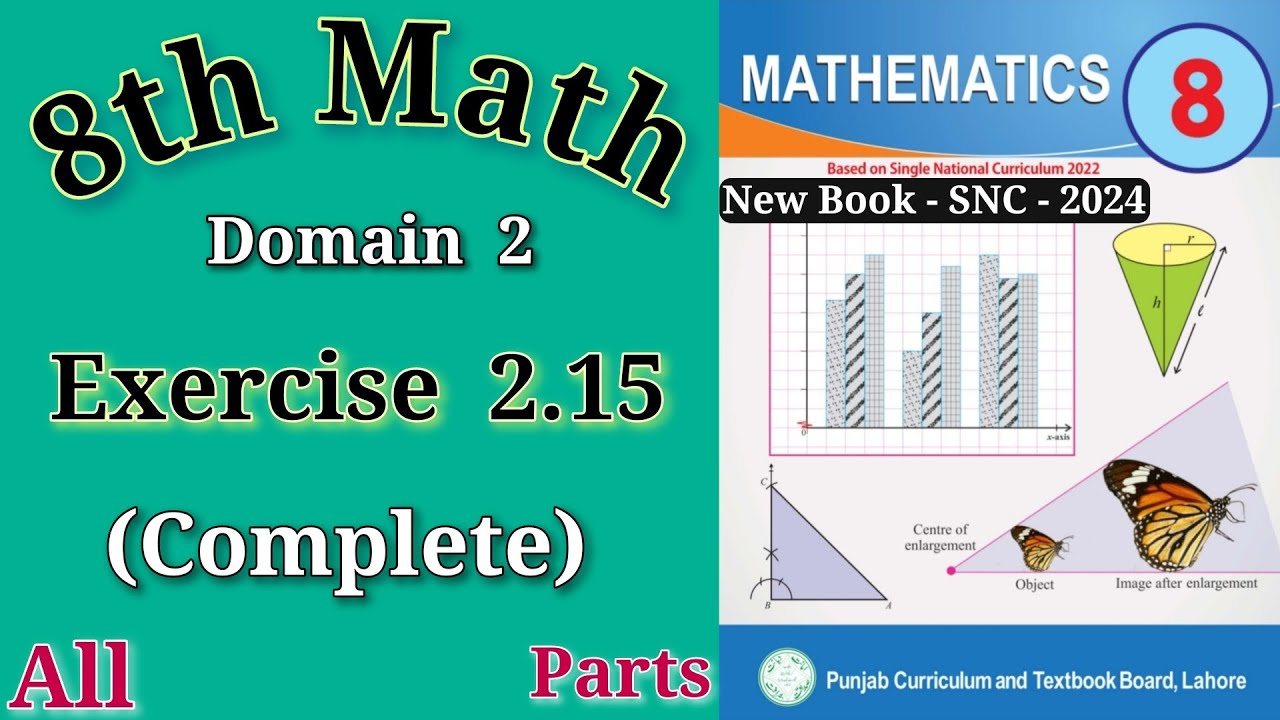 8th Class Math Chapter 2 Exercise 2.15 | Class 8 Maths New Book Exercise 2.15 | 8th Math Ex 2.15