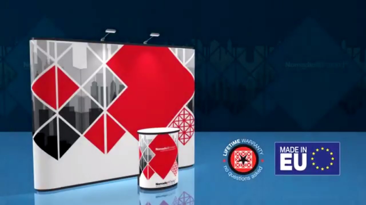Nomadic Instand Pop Up Display Systems - 40 years of innovation and imagination