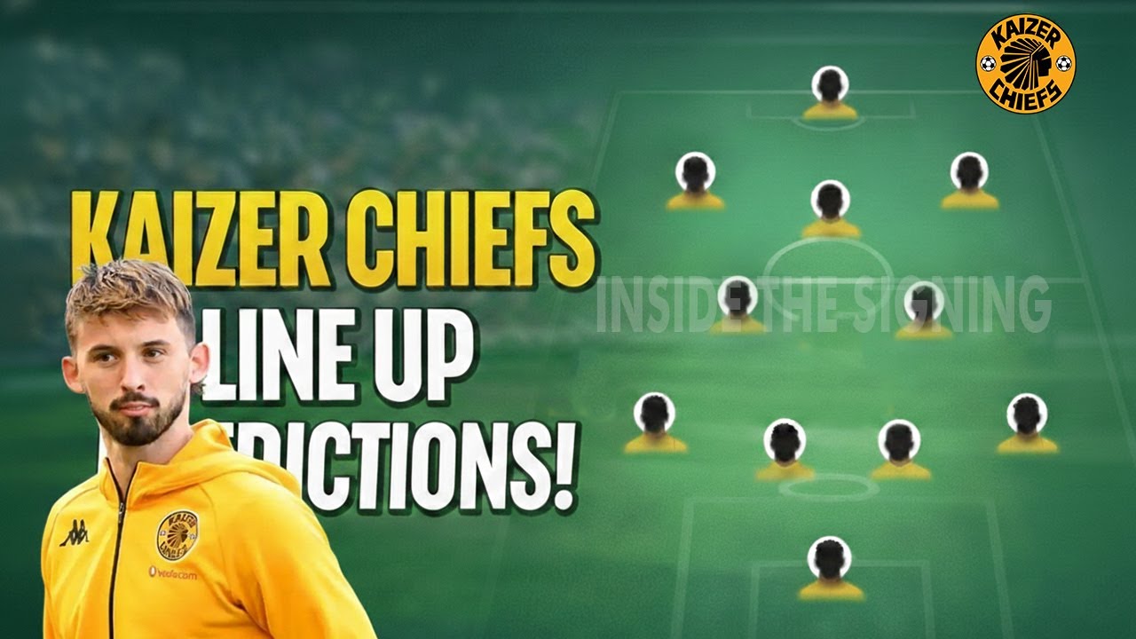 Kaizer Chiefs Lineup Prediction vs Golden Arrows ✌️🏹🏟️
