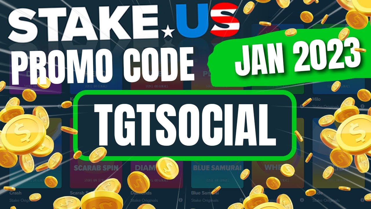 🇺🇸 Exclusive Stake US Bonus 2023 | Daily reloads of $1 SC + 10,000 GC With My Code TGTPLAY