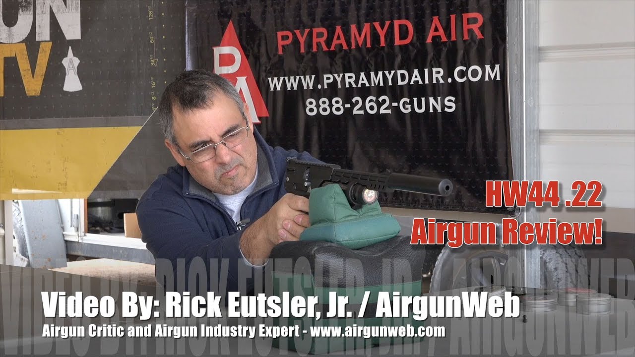 Weihrauch HW44 FAC .22 - Exceptional Target and Varmint multi-shot PCP Pistol! - Review by AirgunWeb
