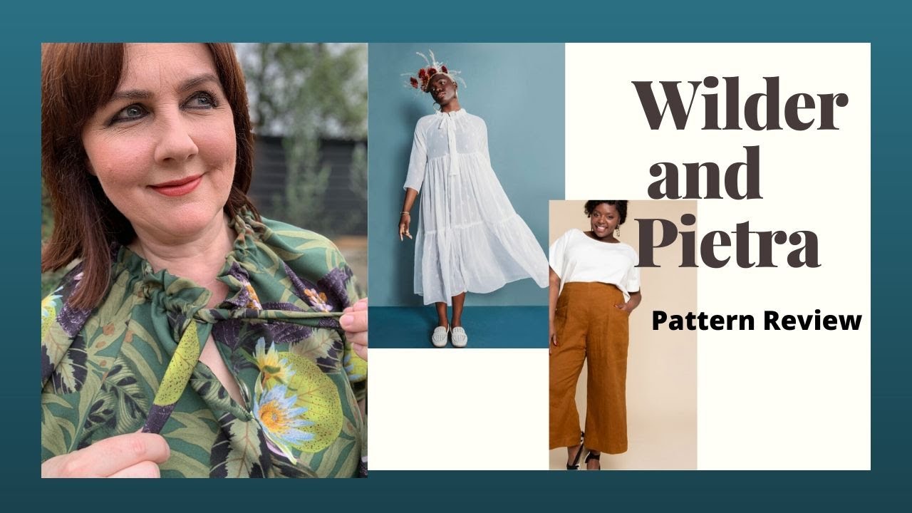 Wilder Blouse and Pietra Pants #dahliasewciety #wildergown #pietrapants