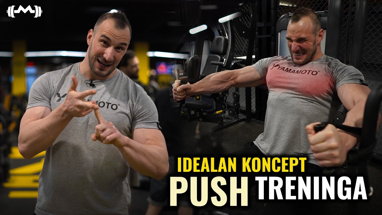 FOKUS NA GRUDI | TRENING ZA GRUDI, RAMENA & TRICEPS | MAKSIM TRZIN