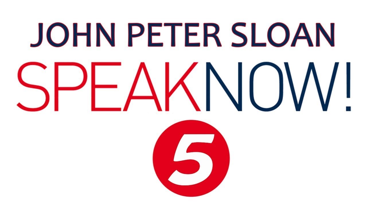 John Peter Sloan in Speak Now! 5/20