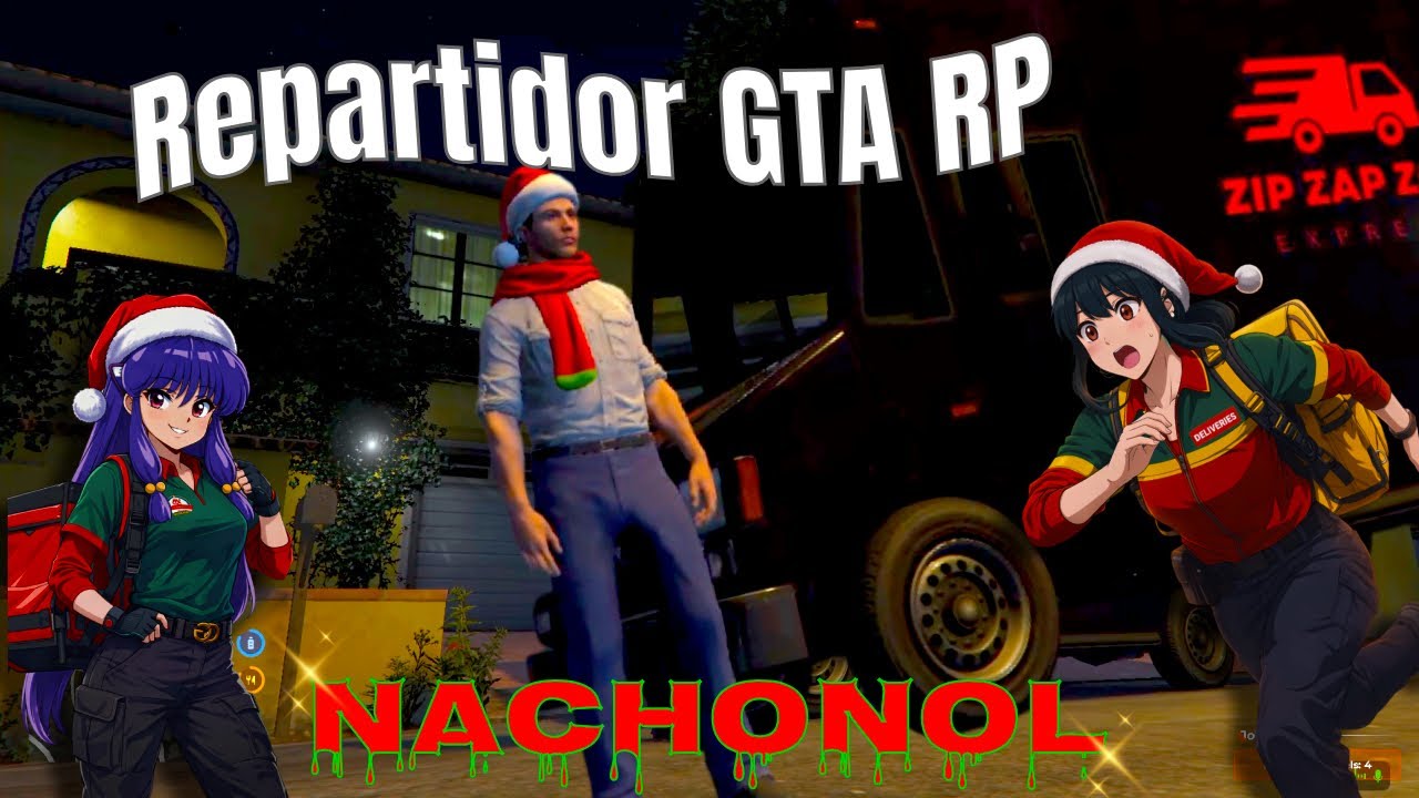 🚚Ser repartidor en GTA RP no es tan fácil como parece... salió mal💀