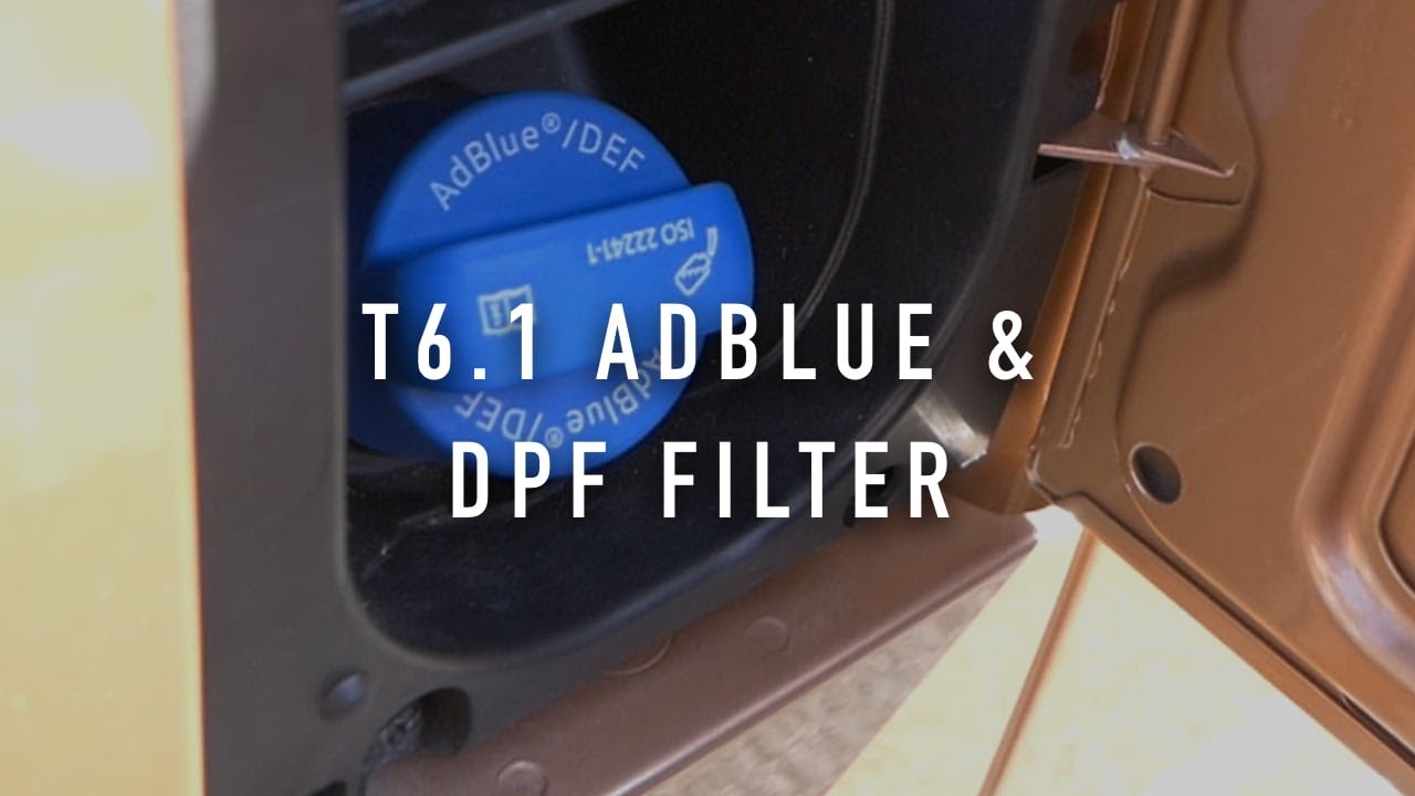 VW California Ocean T6.1 DPF and AdBlue