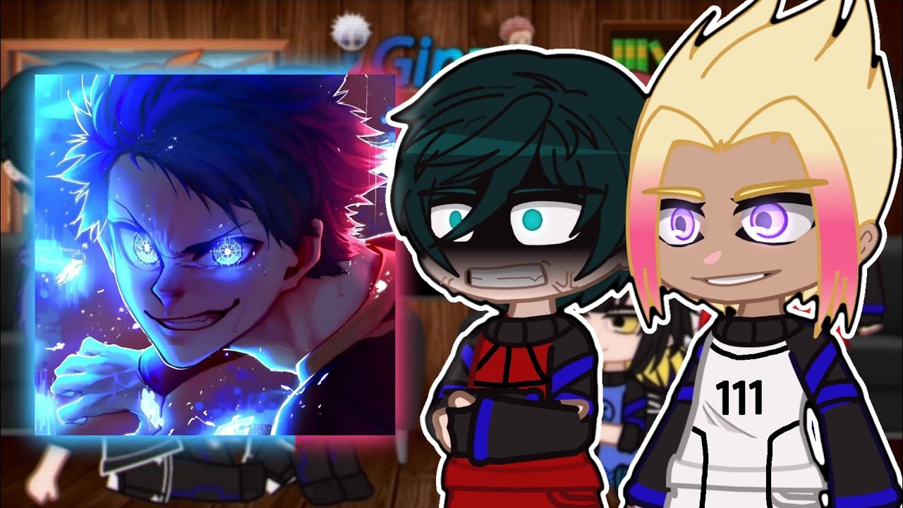 Blue Lock react to Isagi Yoichi || Gacha🇺🇲🇧🇷