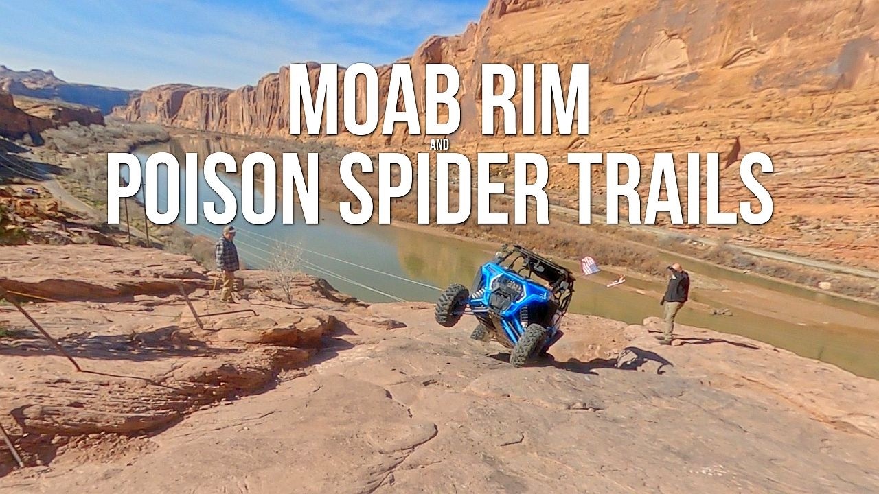 Moab Rim And Poison Spider Trails