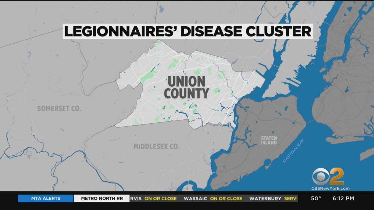 New Jersey Department Of Health Investigating Legionnaires' Disease Cluster