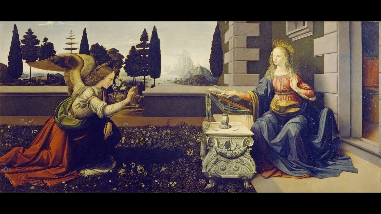 Leonardo da Vinci: The Annunciation