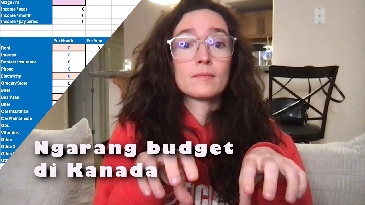 Budget Hidup di Kanada (di spreadsheetkeun)