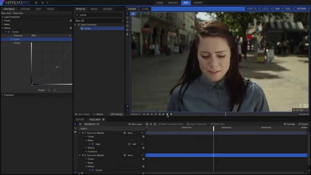 Creating animated masks