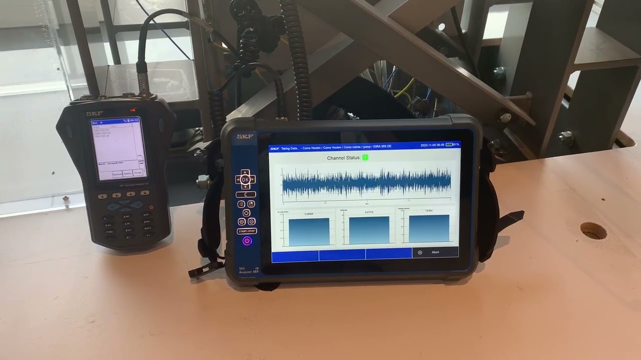 SKF Microlog dBX measurement speed comparison v1