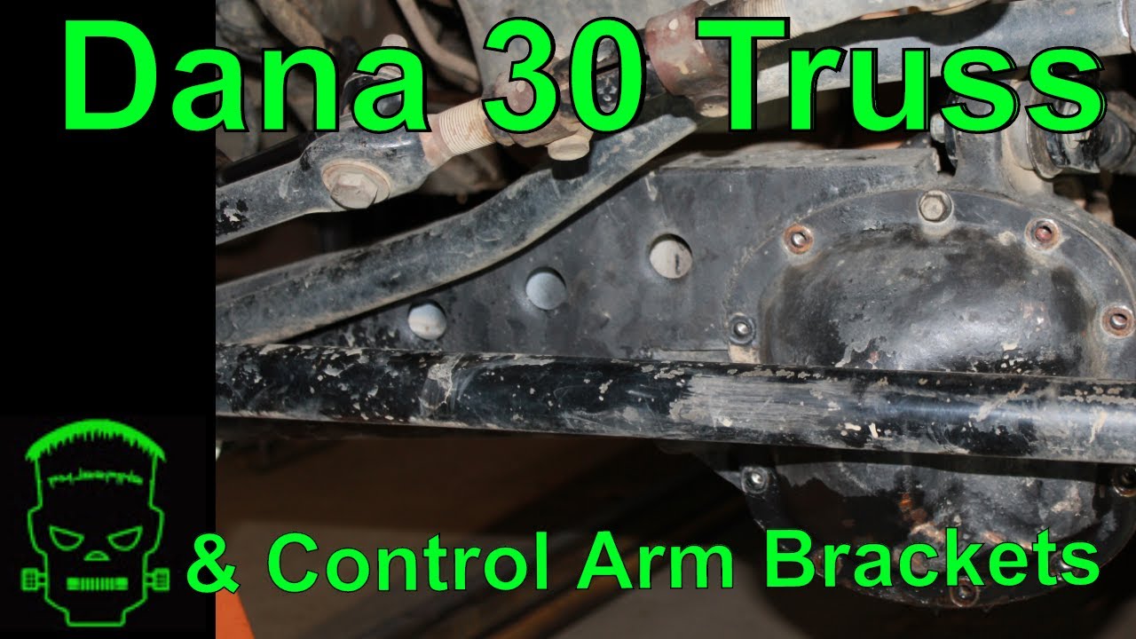 Dana 30 axle truss from Ballistic Fabrication and control arm brackets from Artec Industries