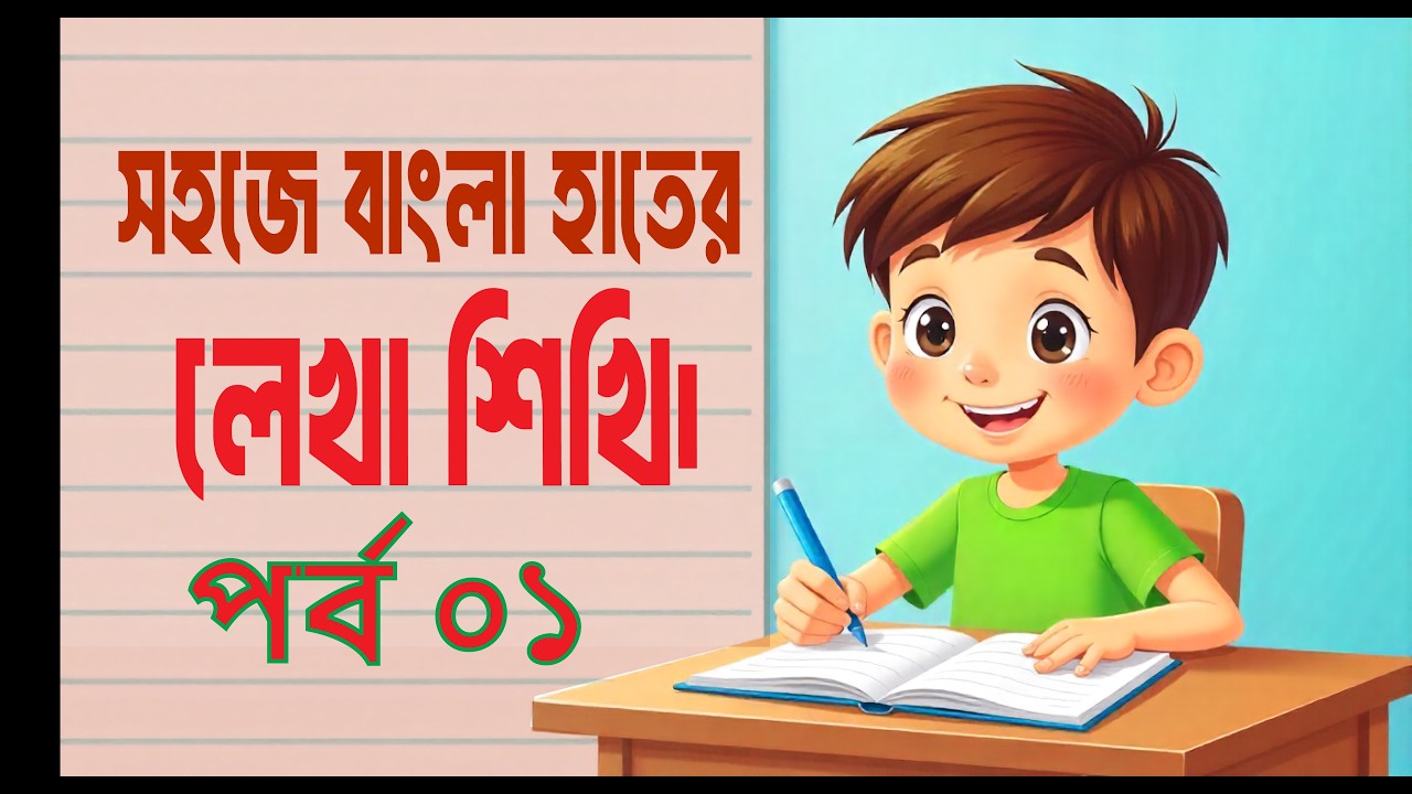হাতের লেখা শেখার বৈজ্ঞানিক উপায় | সহজ ও কার্যকর পদ্ধতি.