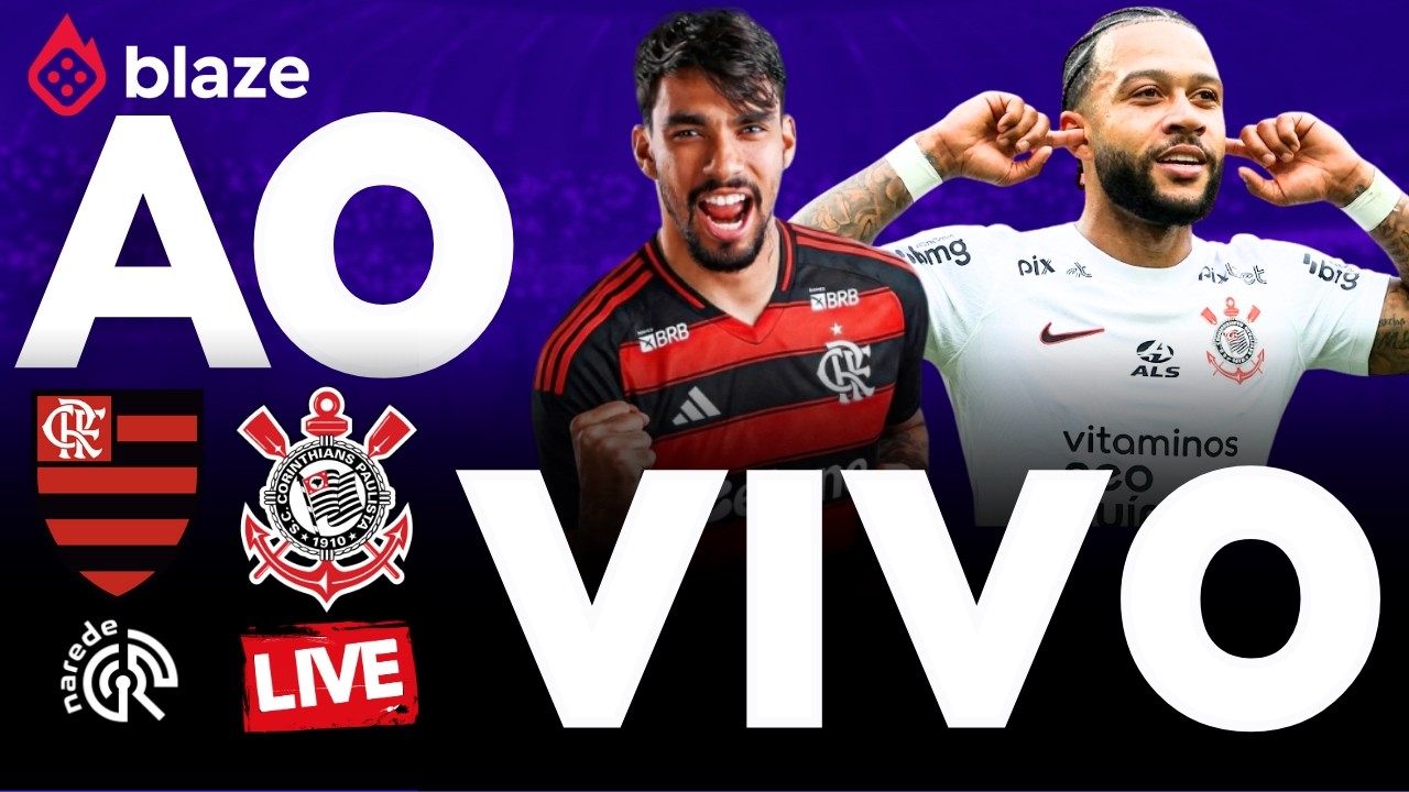 Flamengo x Corinthians ao vivo hoje | Final da Supercopa Rei 2026 em tempo real