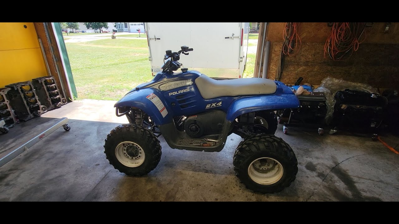 Silent Chain Replaced Before/After Polaris trail boss 325 , Acceleration test 0-30 mph, weight check