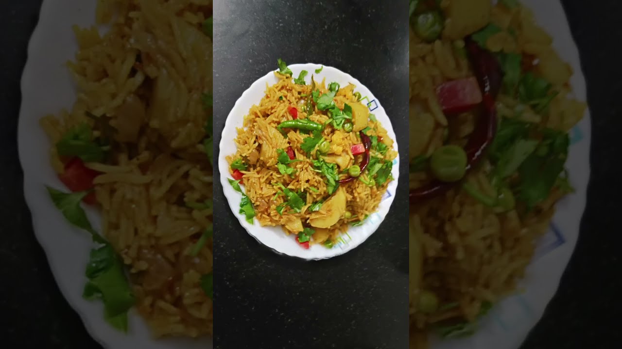 Tasty &  yummy Veg  Pulao 