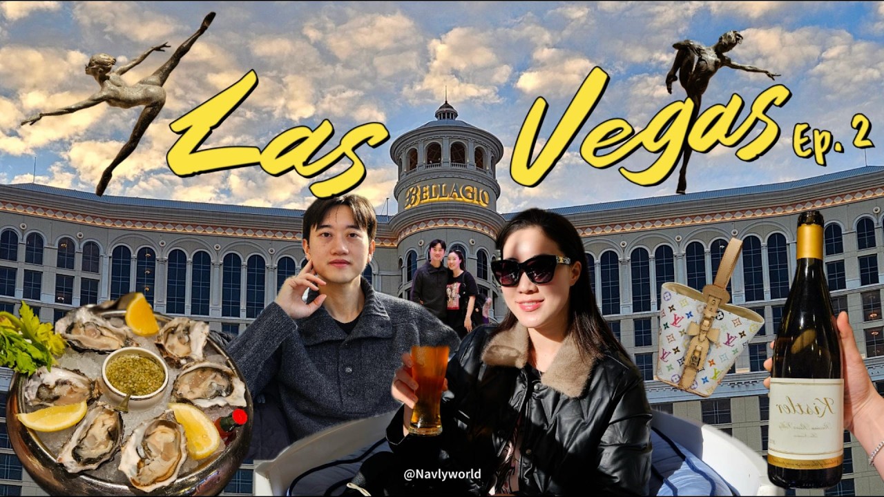 [ Navly in Las Vegas ep.2 ] 라스베가스 여행2 / 라스베가스 오쇼 / 라스베가스 맛집/ 라스베가스 호텔 구경 / 라스베가스 쇼핑