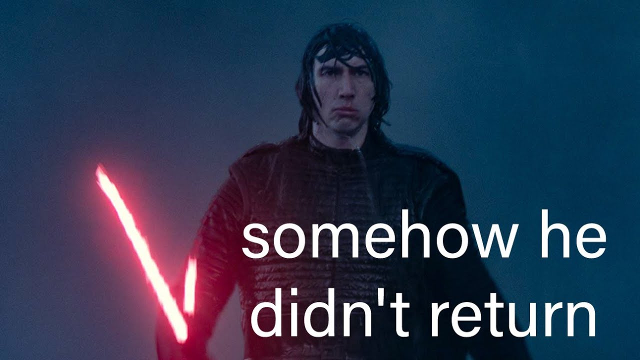 Somehow Kylo Ren didn't return / James Gunn out at DC?