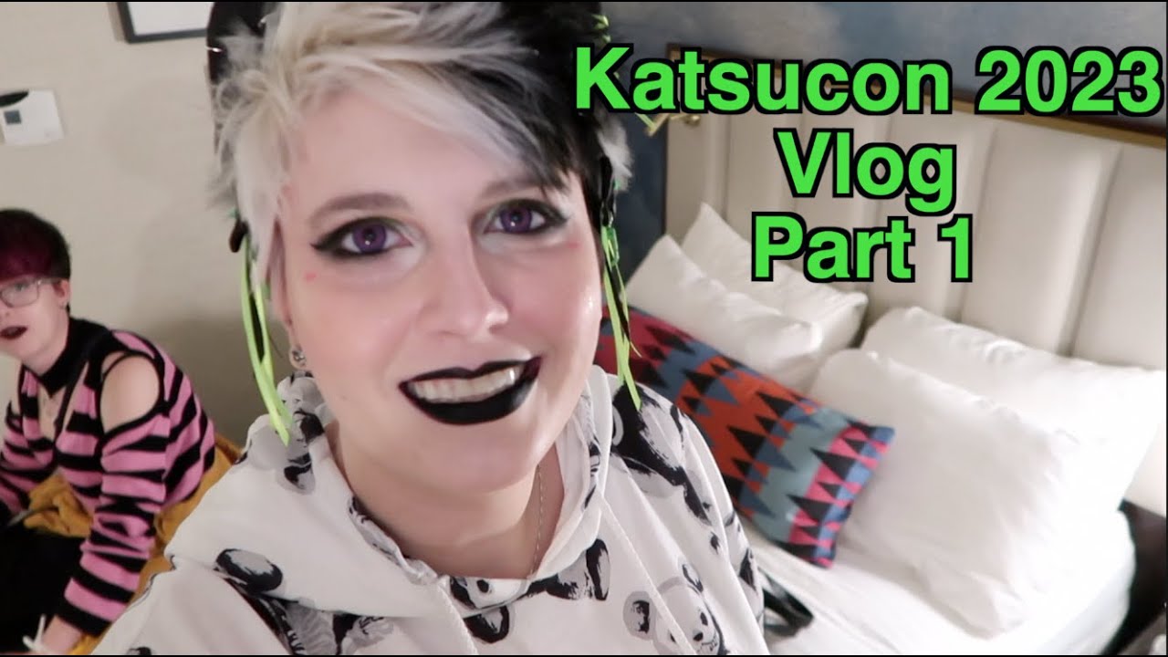 Katsucon 2023 Vlog Part 1: Day 0, Cricut Hell, The Monster in My Room