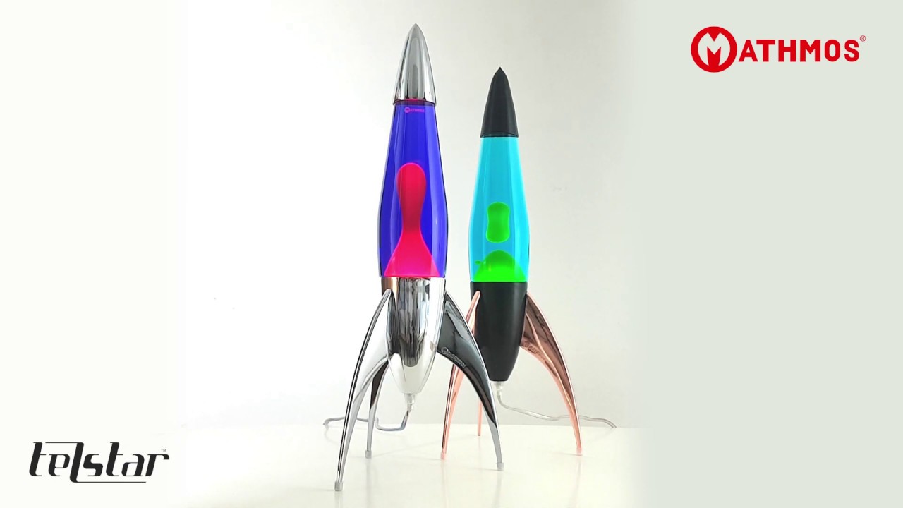 Mathmos Telstar Rocket Lava Lamp