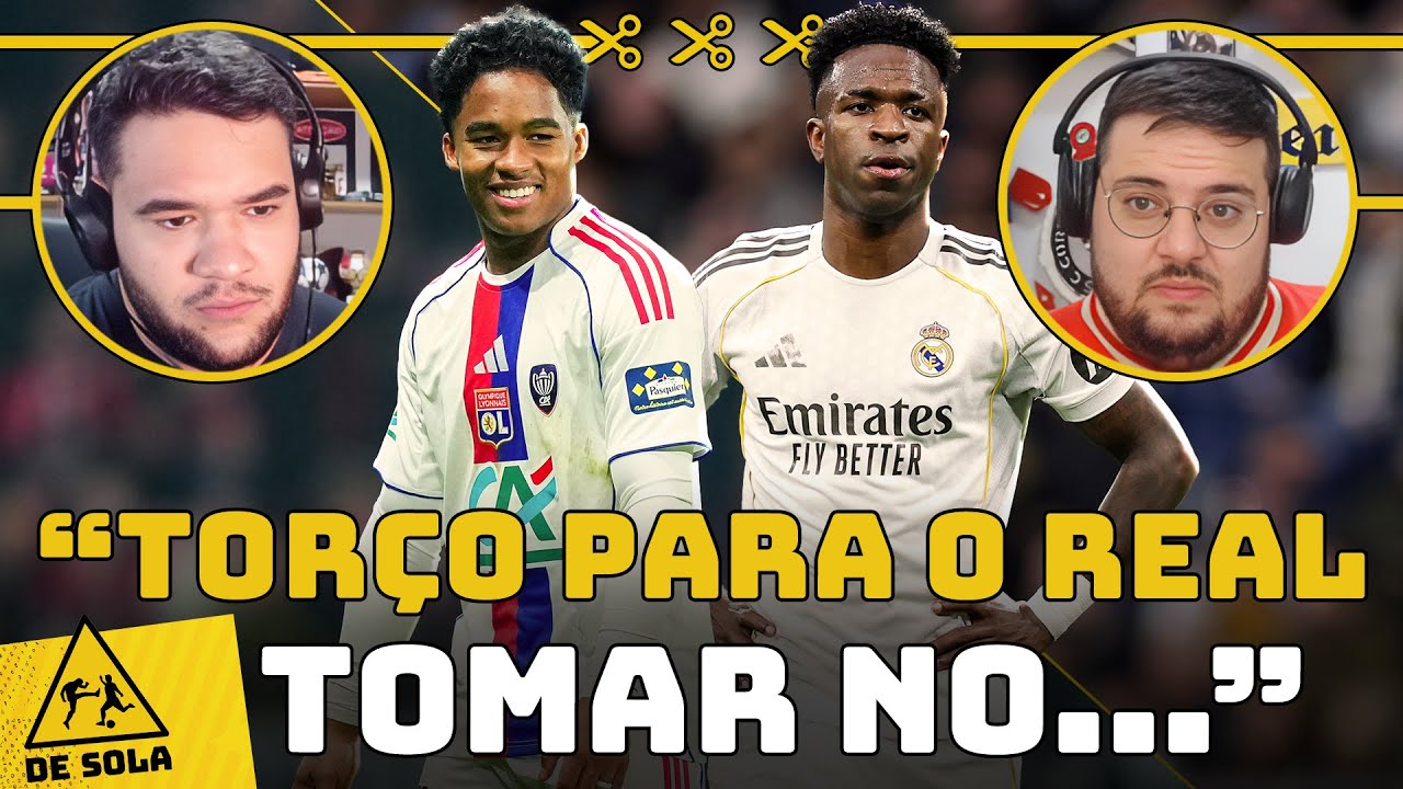 VINI JR VAIADO NO BERNABÉU E ENDRICK VOANDO NO LYON! GILZÃO SURTA COM TORCIDA MERENGUE!