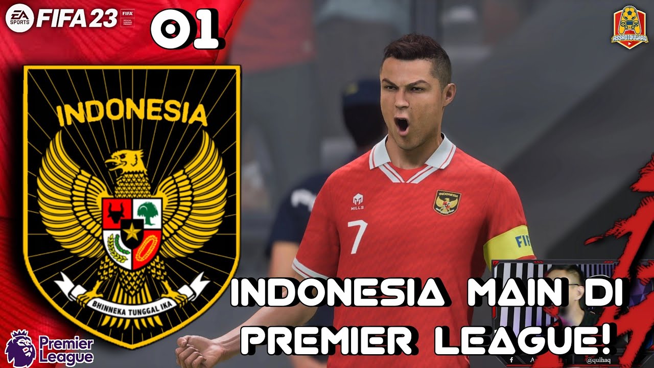 PERJALAN TIMNAS INDONESIA DI LIGA INGGRIS DIMULAI, C. RONALDO DITUNJUK JADI KAPTEN! | FIFA 23 #1