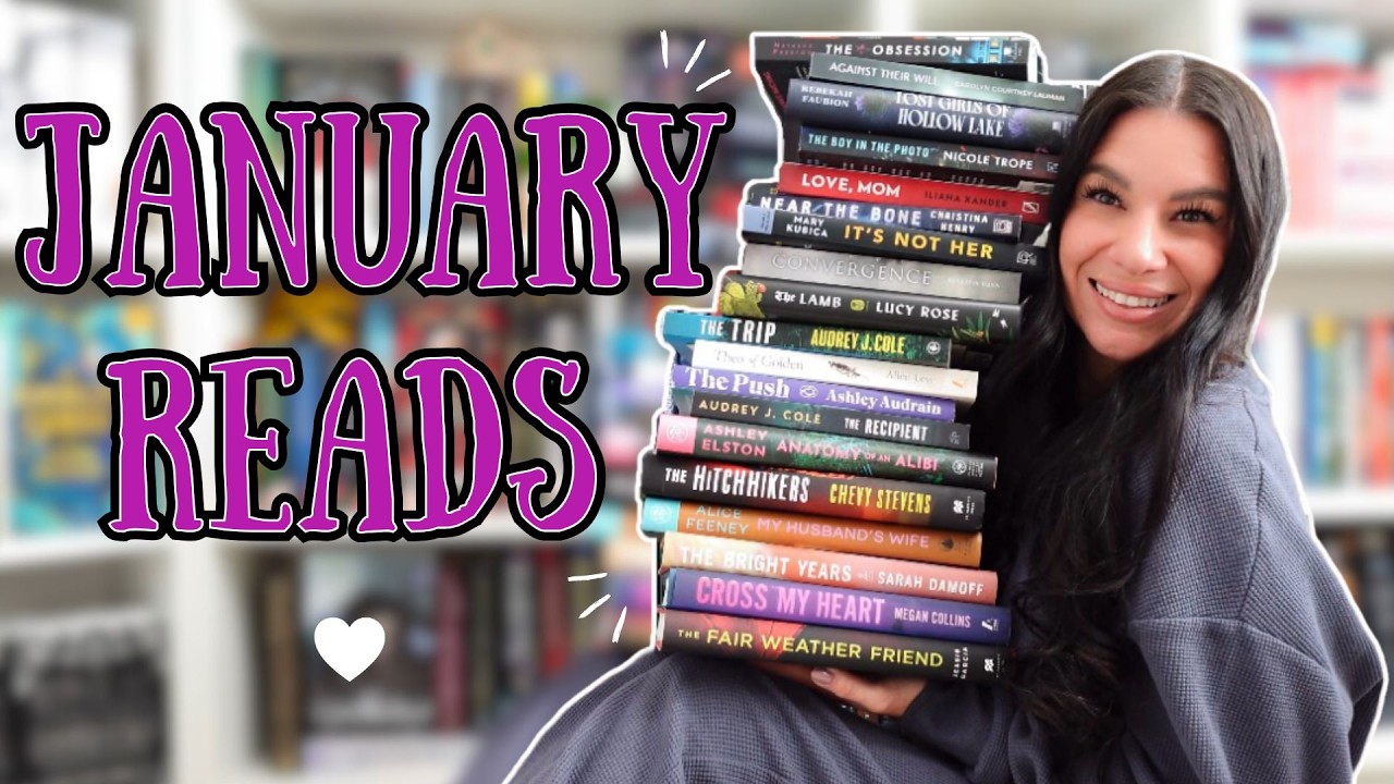 I Read 21 Books in January! and SO MANY BANGERS!