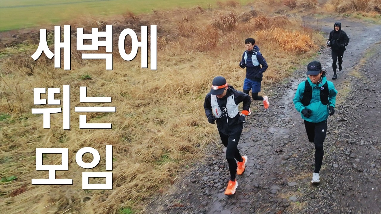 꼭두새벽에 오름을 달리는 이유 [더티랩] : 라이즈런 트레일 참여기