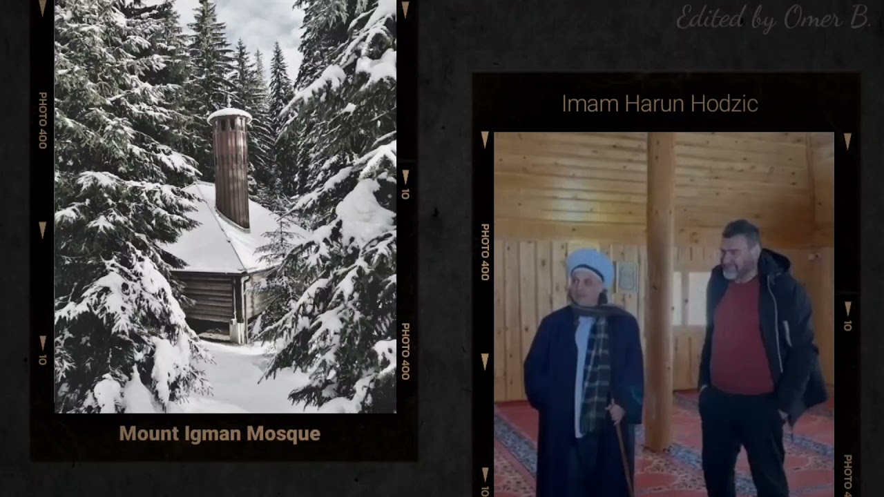 Mount Igman Mosque aka War Mosque | Imam Harun Hodžić