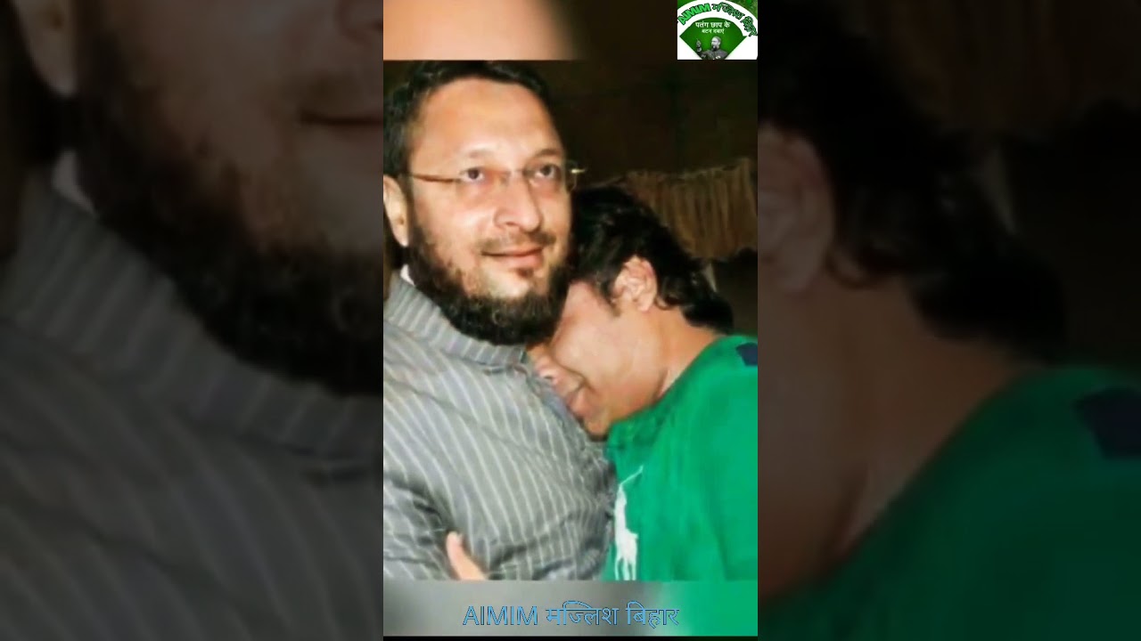 Asaduddin Owaisi vs  video Akbaruddin Owaisi.. family_aimim Majlis Bihar Full-HD